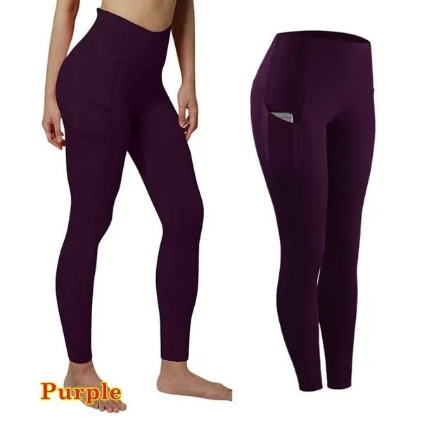 High Waist Elastic Workout Women Yoga Leggings