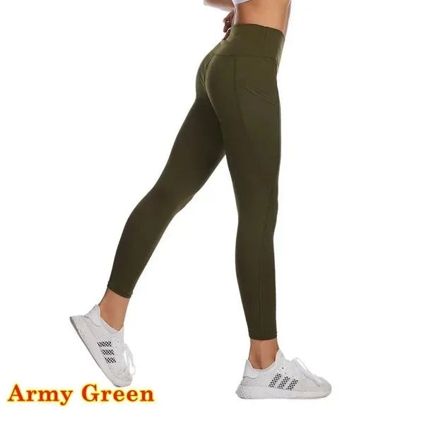 High Waist Elastic Workout Women Yoga Leggings