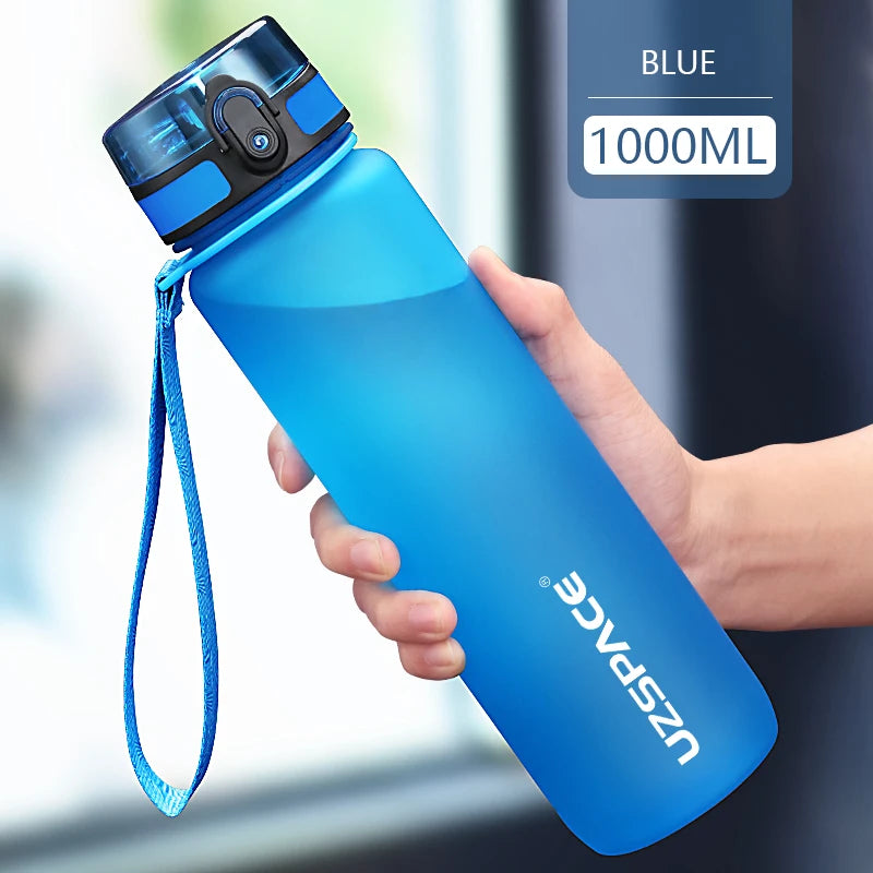 500/1000ml Tritan Frosted Plastic Leakproof Water Bottle