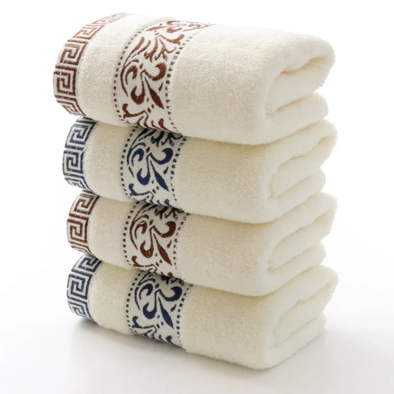 Embroidery Washcloth Bath Towel