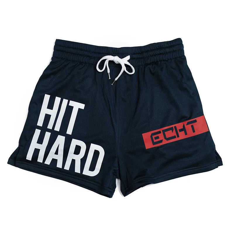 Men Workout Sportswear Mesh Short Pants