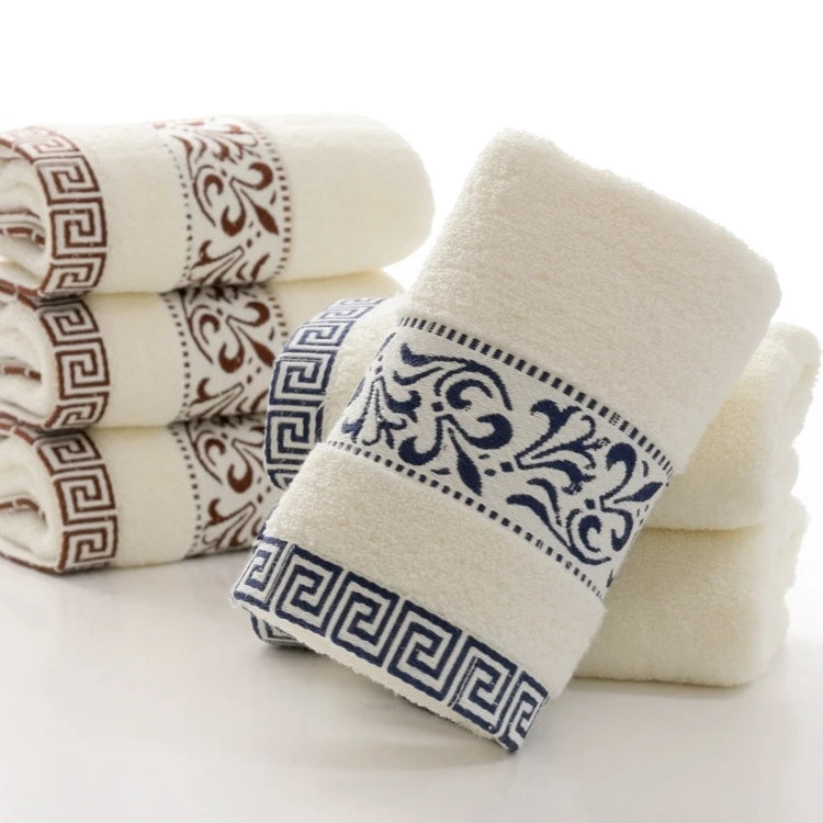 Embroidery Washcloth Bath Towel