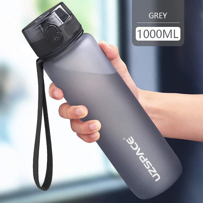 500/1000ml Tritan Frosted Plastic Leakproof Water Bottle