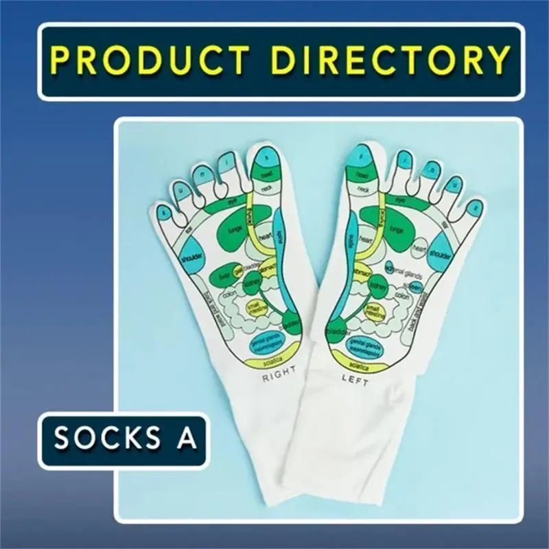 1 Pair Acupressure Massage Relieve Foot Socks