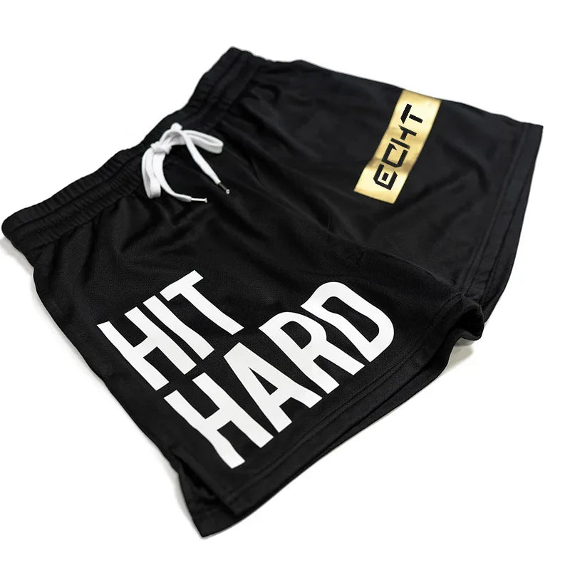 Men Workout Sportswear Mesh Short Pants