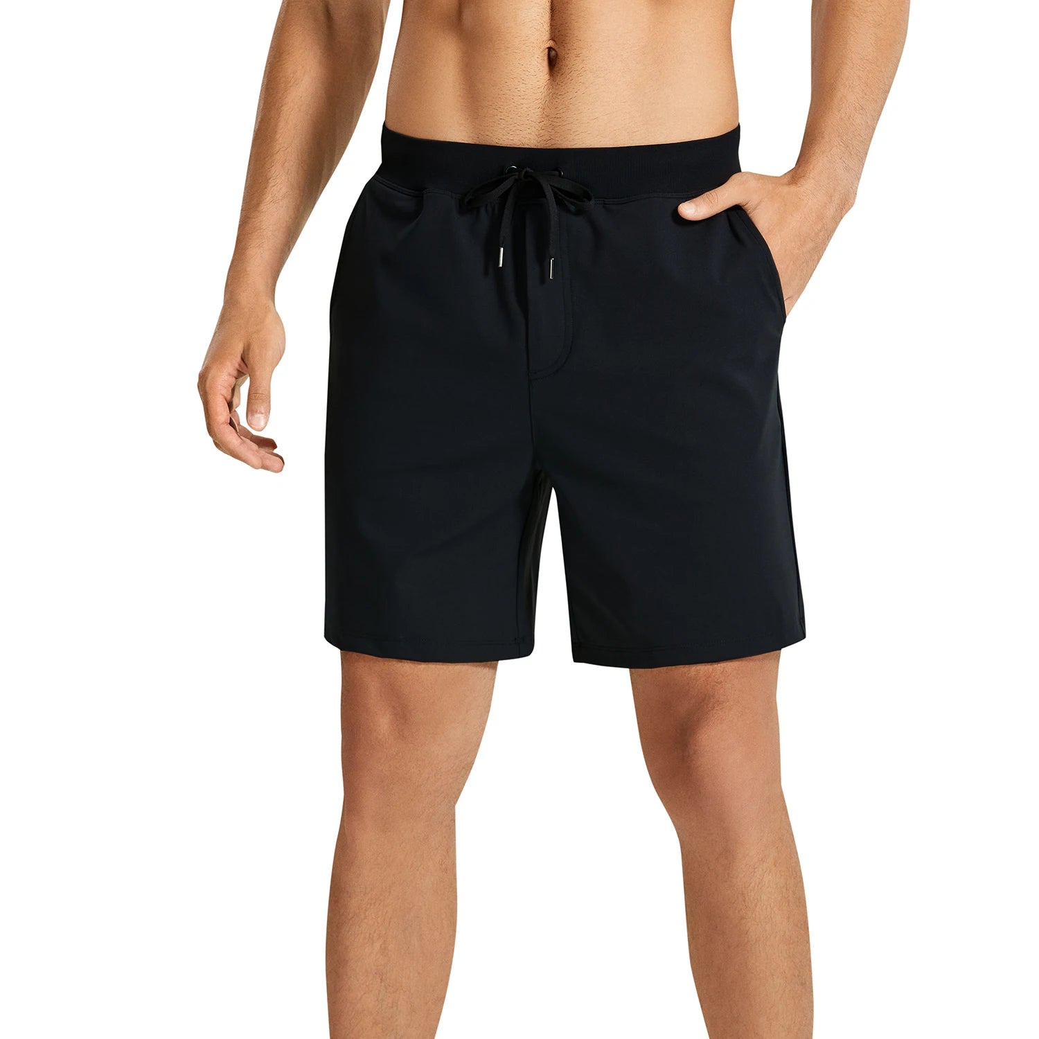 Men's Four-Way Stretch Workout Shorts - 7