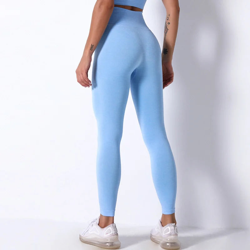 Women High Waist Seamless Tights Workout Leggings