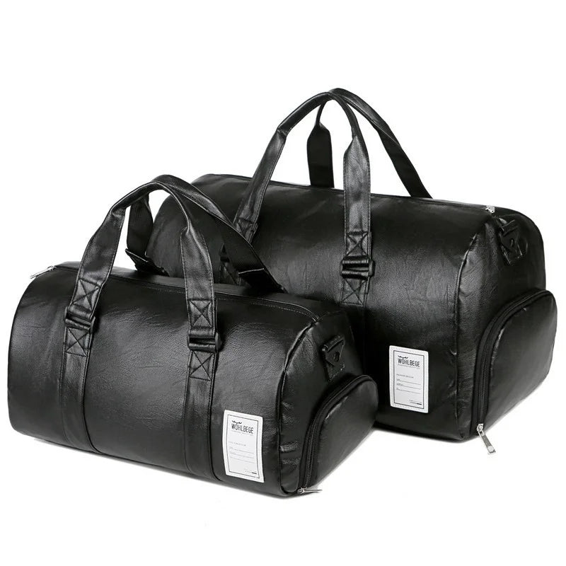 Leather Sports Bags For Men Women