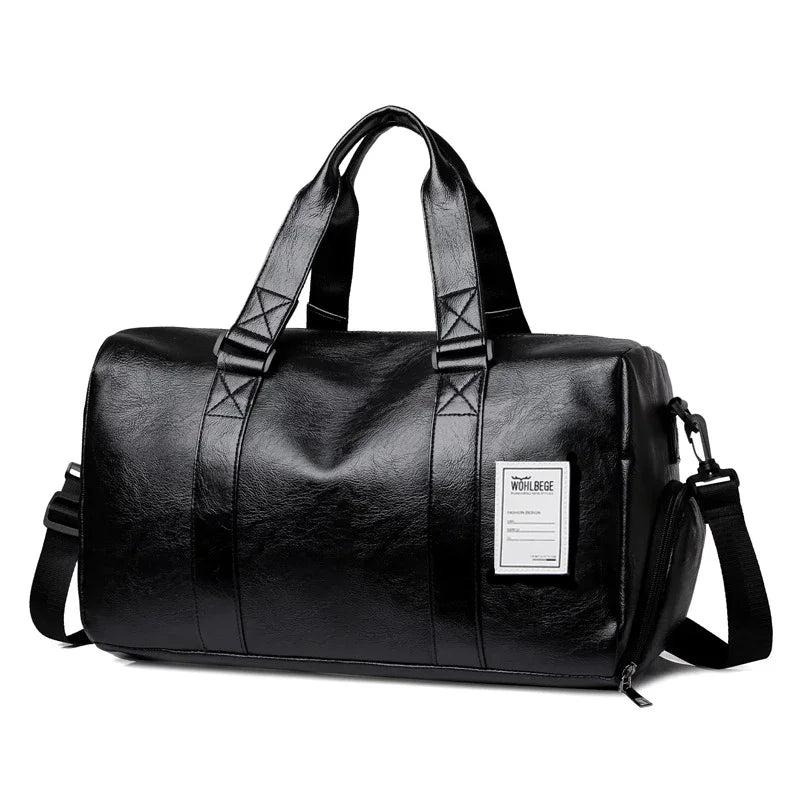 Leather Sports Bags For Men Women