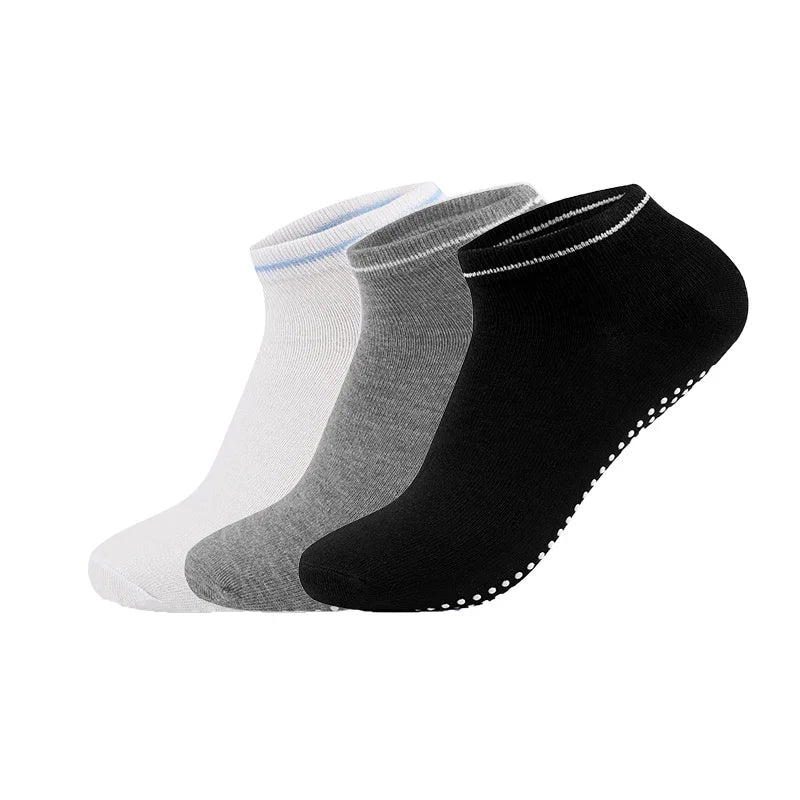 Women Non-Slip Grips Cotton Sock