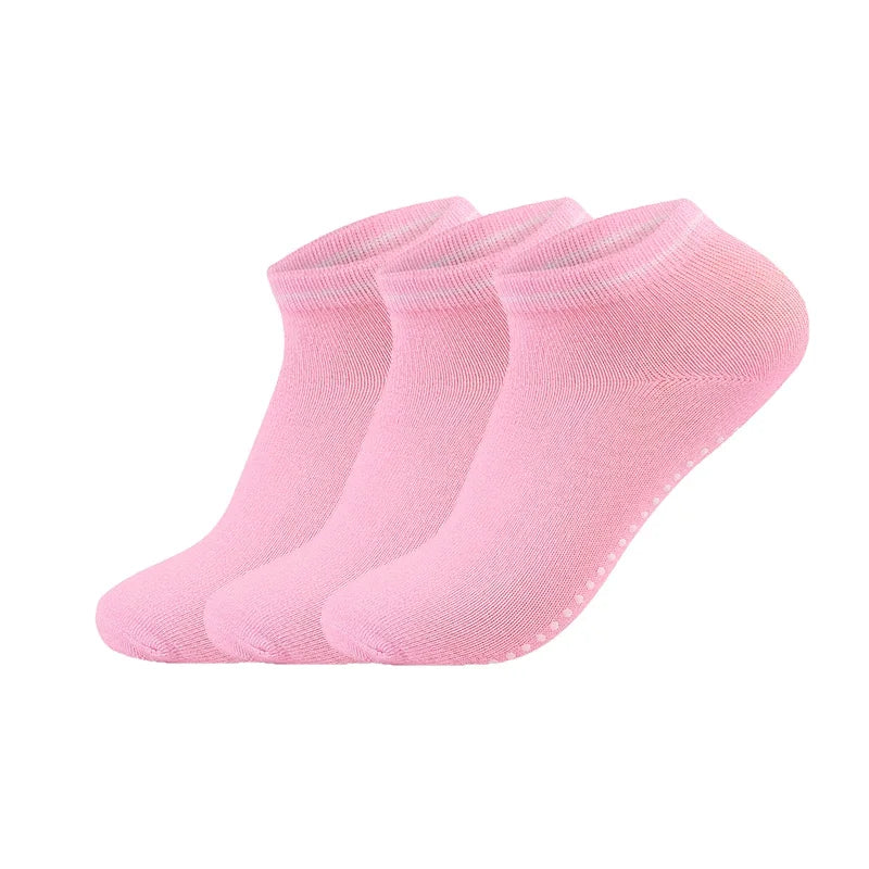 Women Non-Slip Grips Cotton Sock
