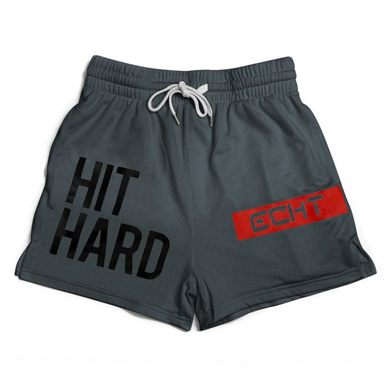 Men Workout Sportswear Mesh Short Pants