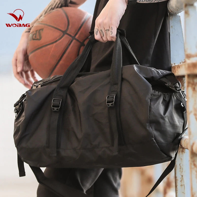 Fashion Black New Weekend Short-distance Travel Bag