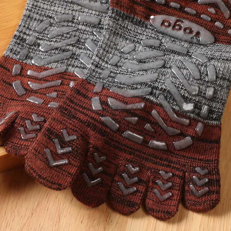 Silicone Non-slip Grip Pilates Low-ankle Sock
