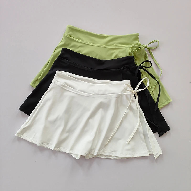 Yoga Badminton Tennis Skirt Pants