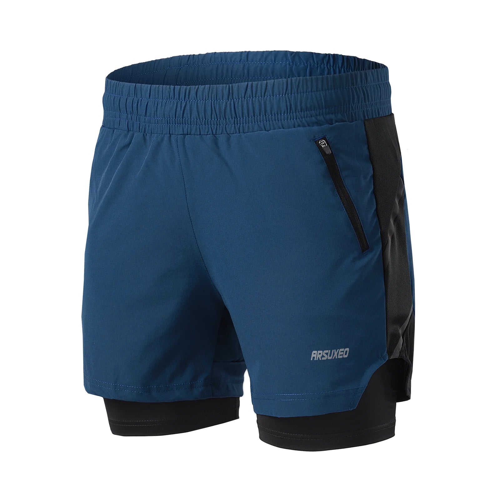 Men Running Shorts 2 In 1