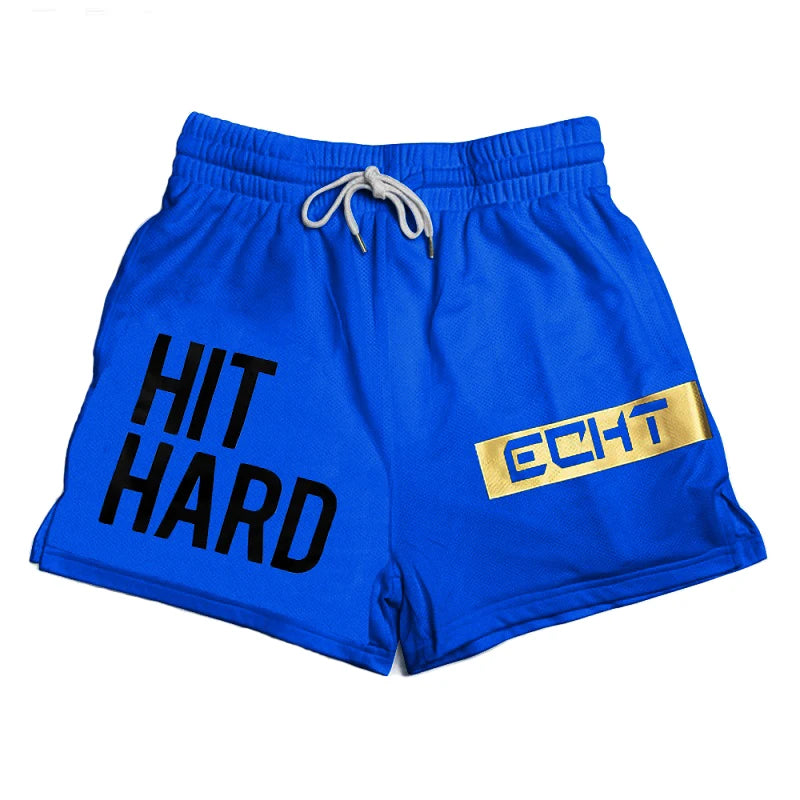 Men Workout Sportswear Mesh Short Pants