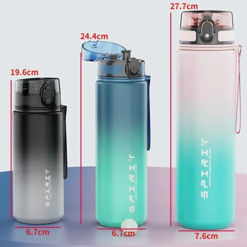 500/1000ML Large Capacity Sports Water Bottle