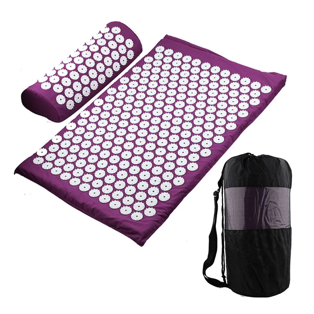 Acupressure Yoga Mat Massage Cushion Pillow