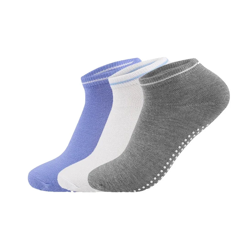 Women Non-Slip Grips Cotton Sock