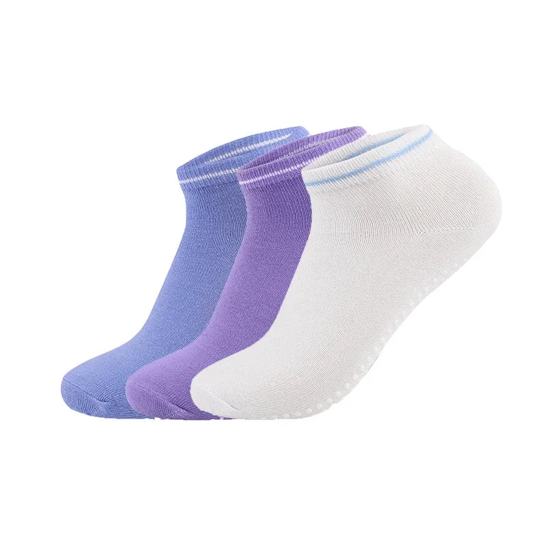 Women Non-Slip Grips Cotton Sock