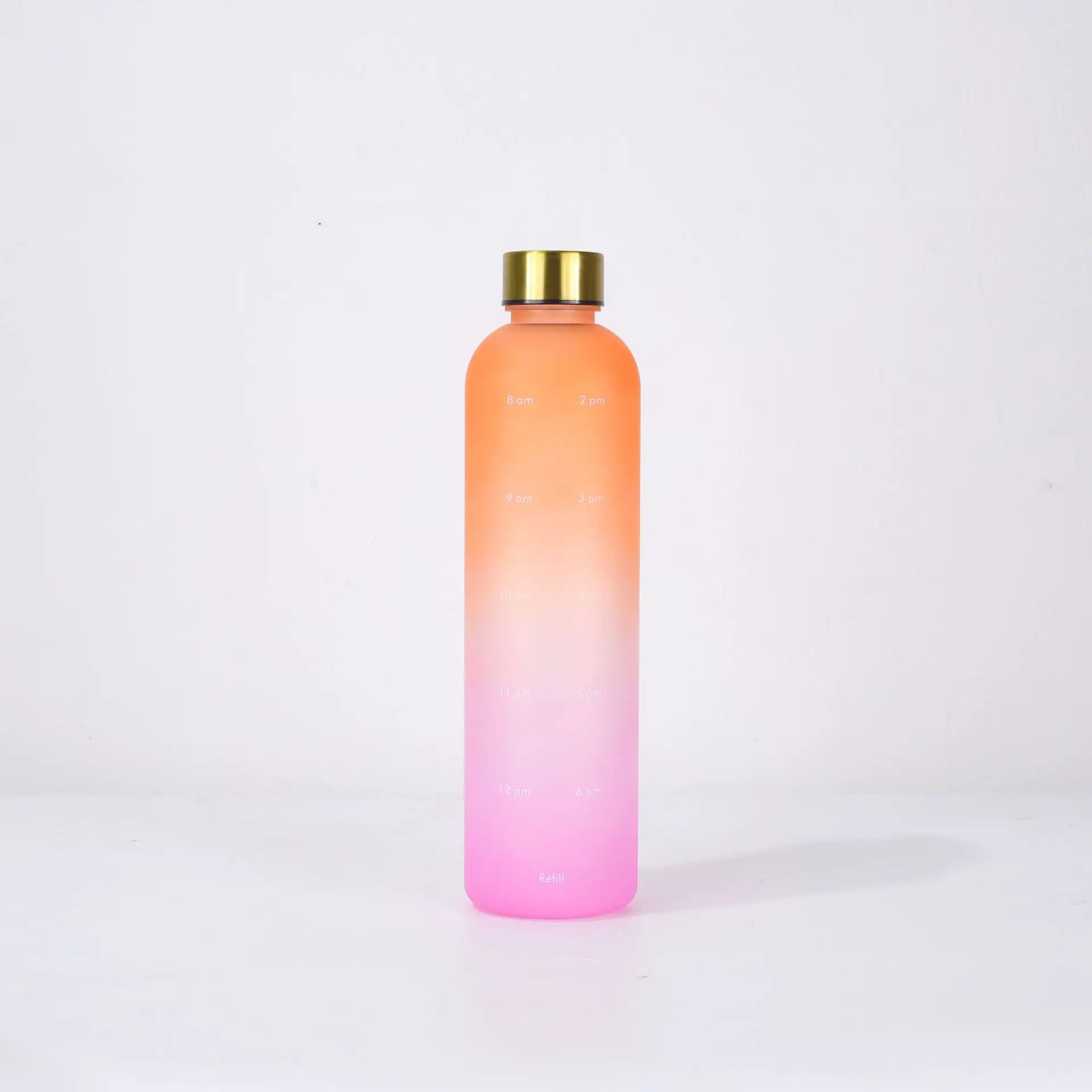 1L Motivational Reusable Leakproof Plastic Water bottle