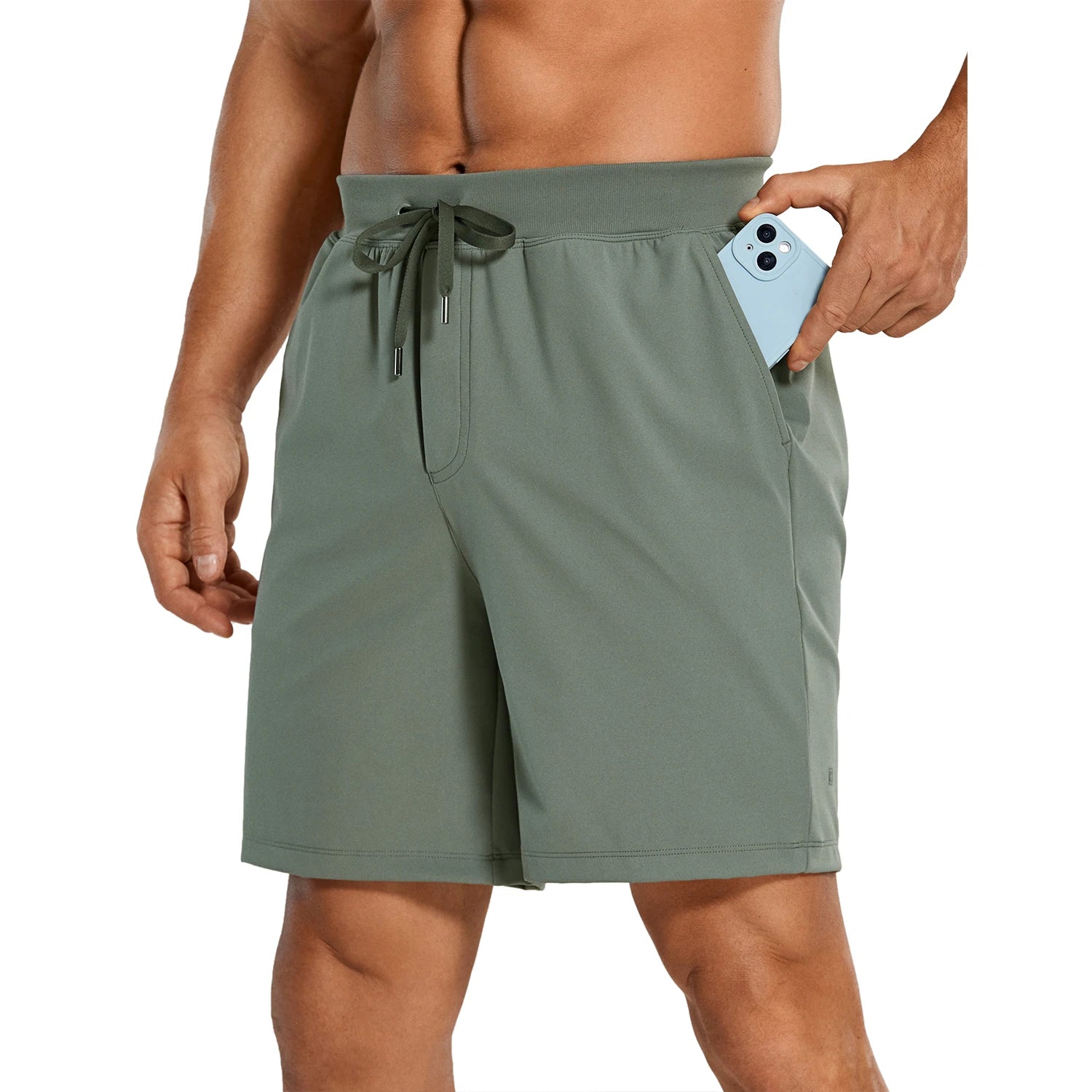 Men's Four-Way Stretch Workout Shorts - 7