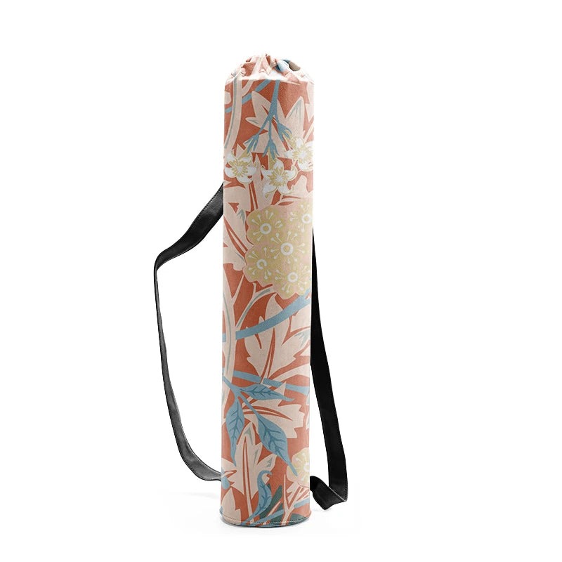 Printed Canvas Drawstring Yoga Bag