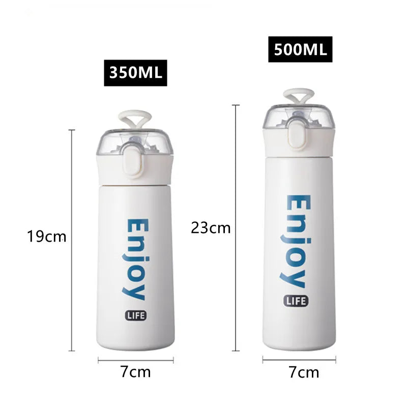 350ml/500ml Fashion Stainless Steel Water Bottle