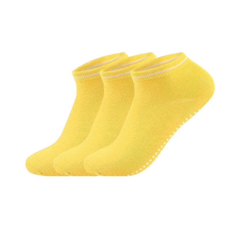 Women Non-Slip Grips Cotton Sock