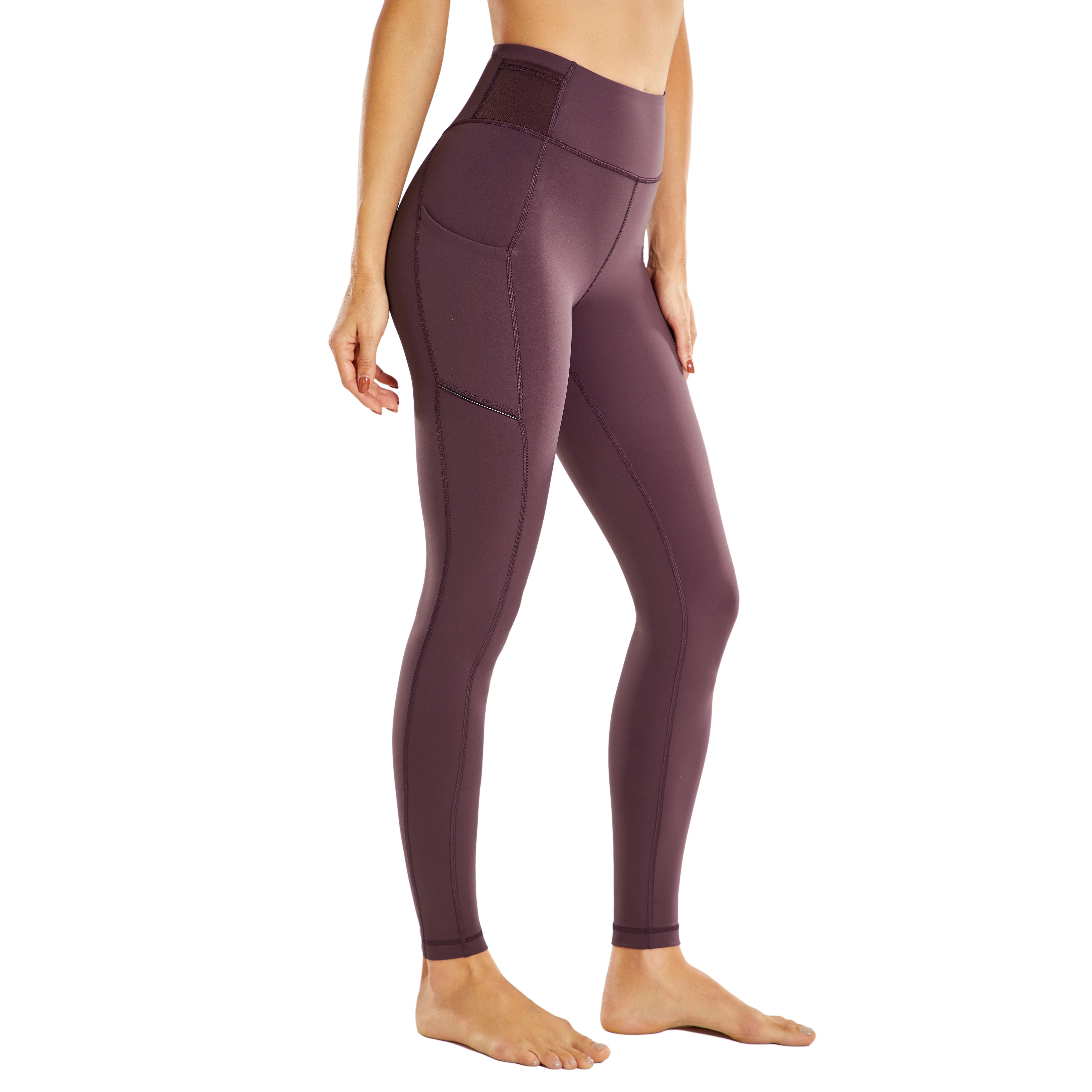 High Waisted Matte Brushed Women Yoga Leggings