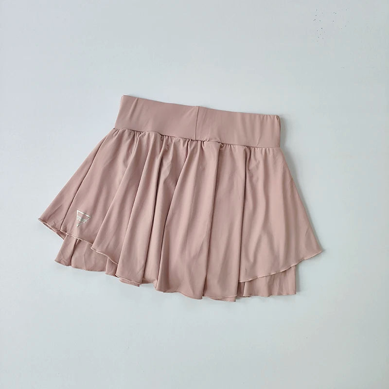 Breathable Tennis Yoga Skirt Pants