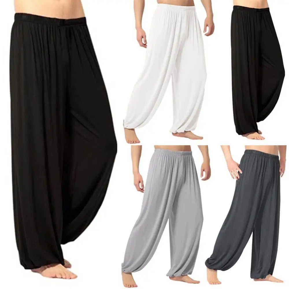 Men's Harem Solid Color Yoga Pants