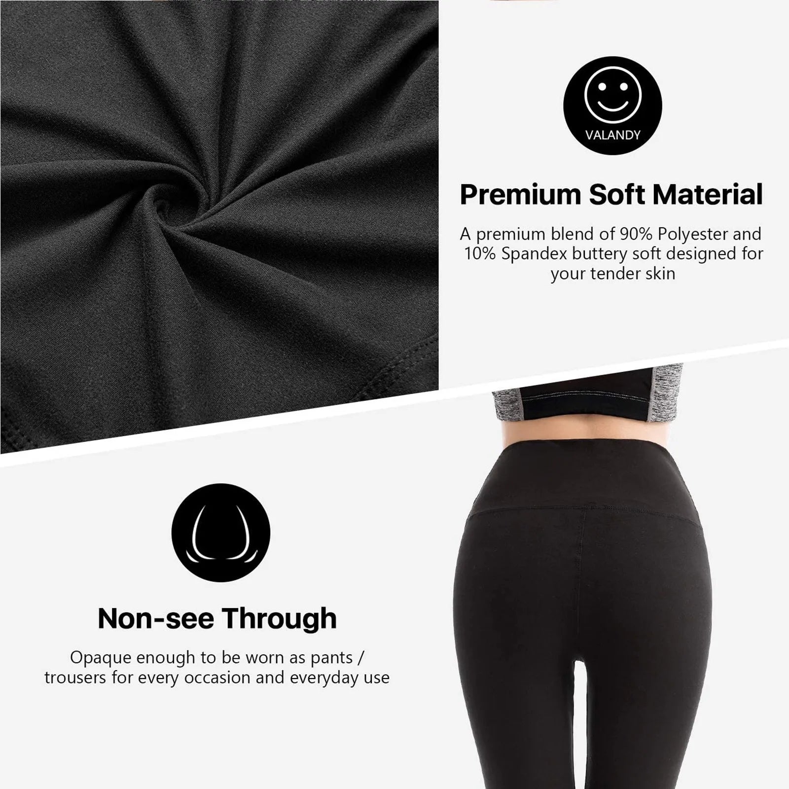 Fall Winter High Waisted Women's Leggings