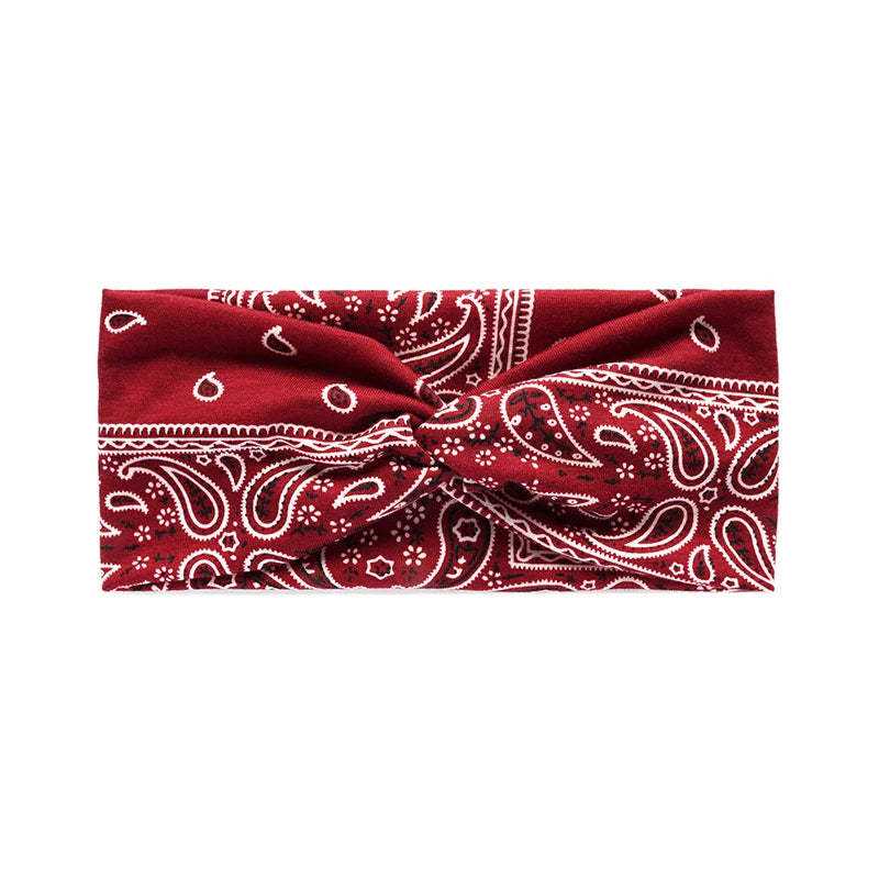 Boho Style Wide Headbands For Women