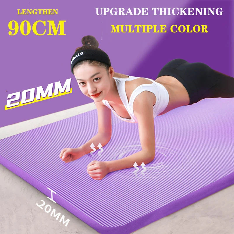 Non-slip Washable Fitness Yoga Pilates Mat