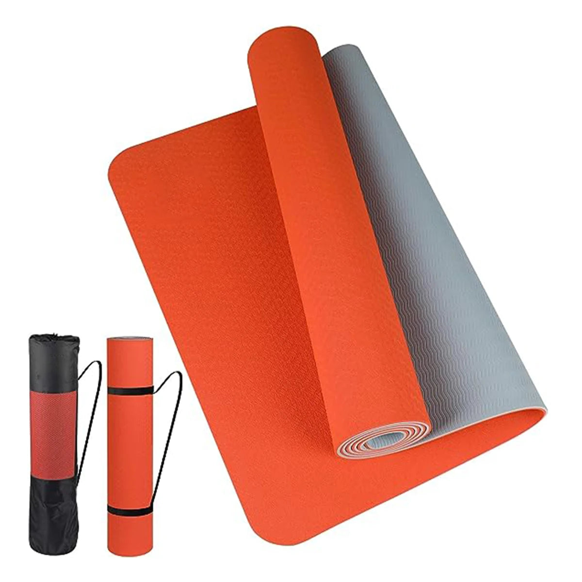 Thick Two-color Non-slippery TPE Yoga Mat