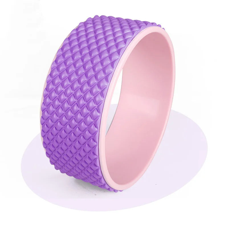 Yoga Wheel Exercise Back Roller Pilates Ring