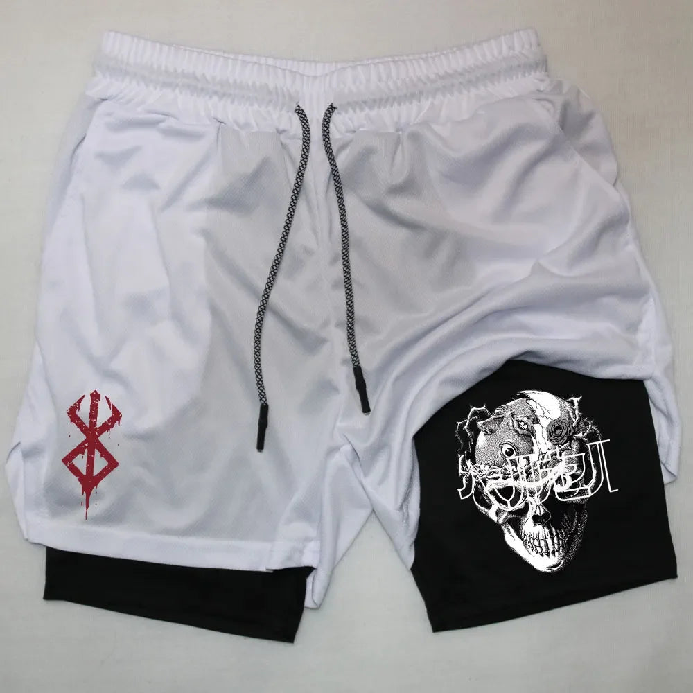 Anime Berserk Performance Men Shorts