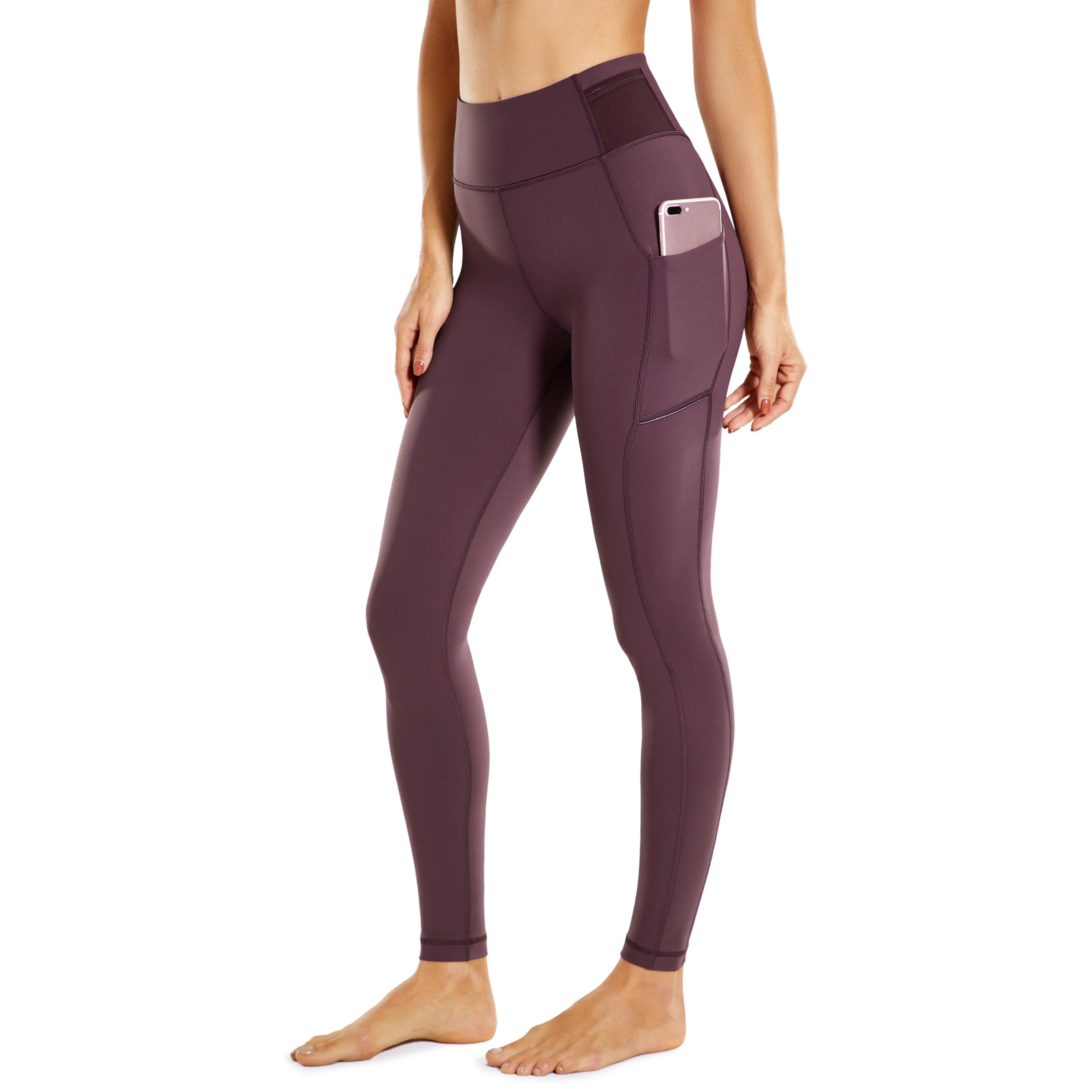 High Waisted Matte Brushed Women Yoga Leggings