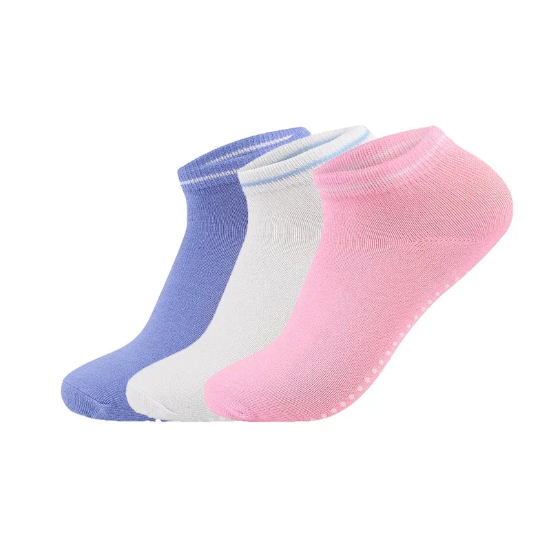 Women Non-Slip Grips Cotton Sock