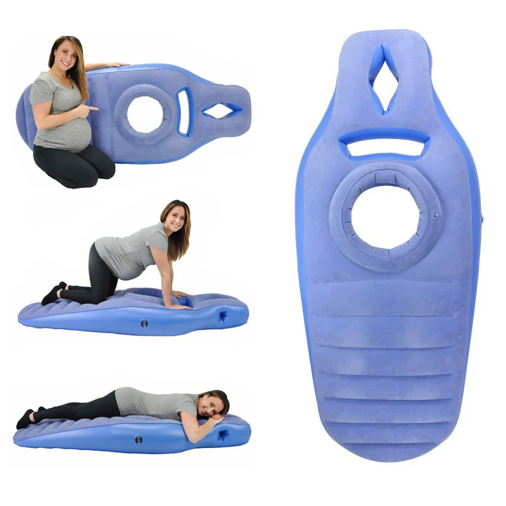 Pregnant Women Comfortable Flocking Pilates Pads