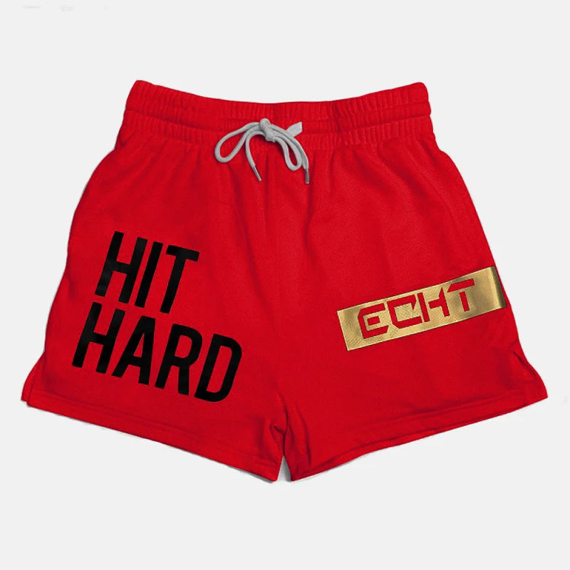 Men Workout Sportswear Mesh Short Pants
