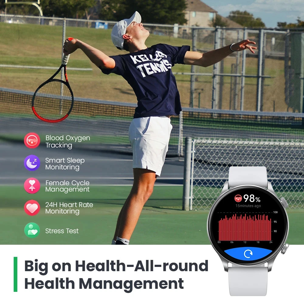 Health Monitor IP68 Waterproof Sport Watch