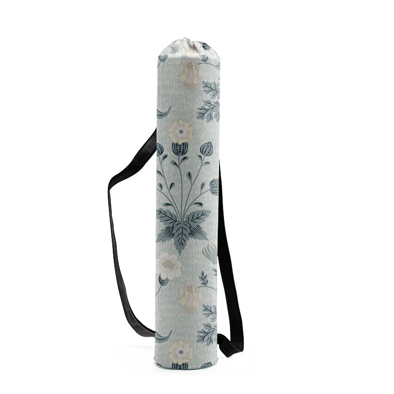 Printed Canvas Drawstring Yoga Bag