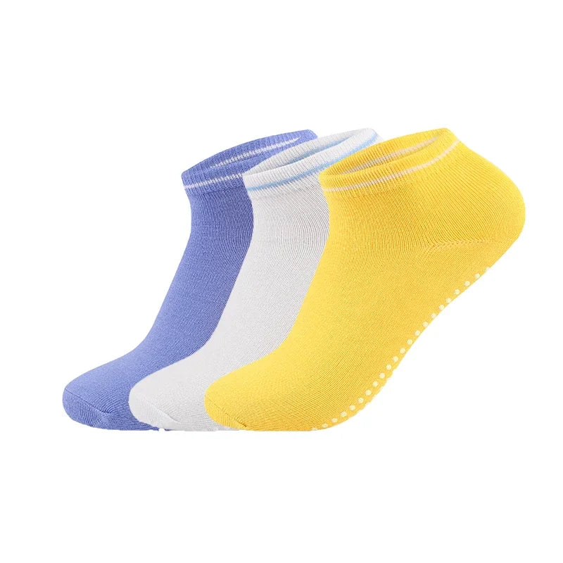 Women Non-Slip Grips Cotton Sock