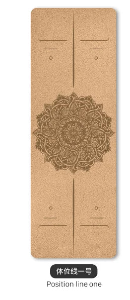 5mm Natural Cork TPE Yoga Mat