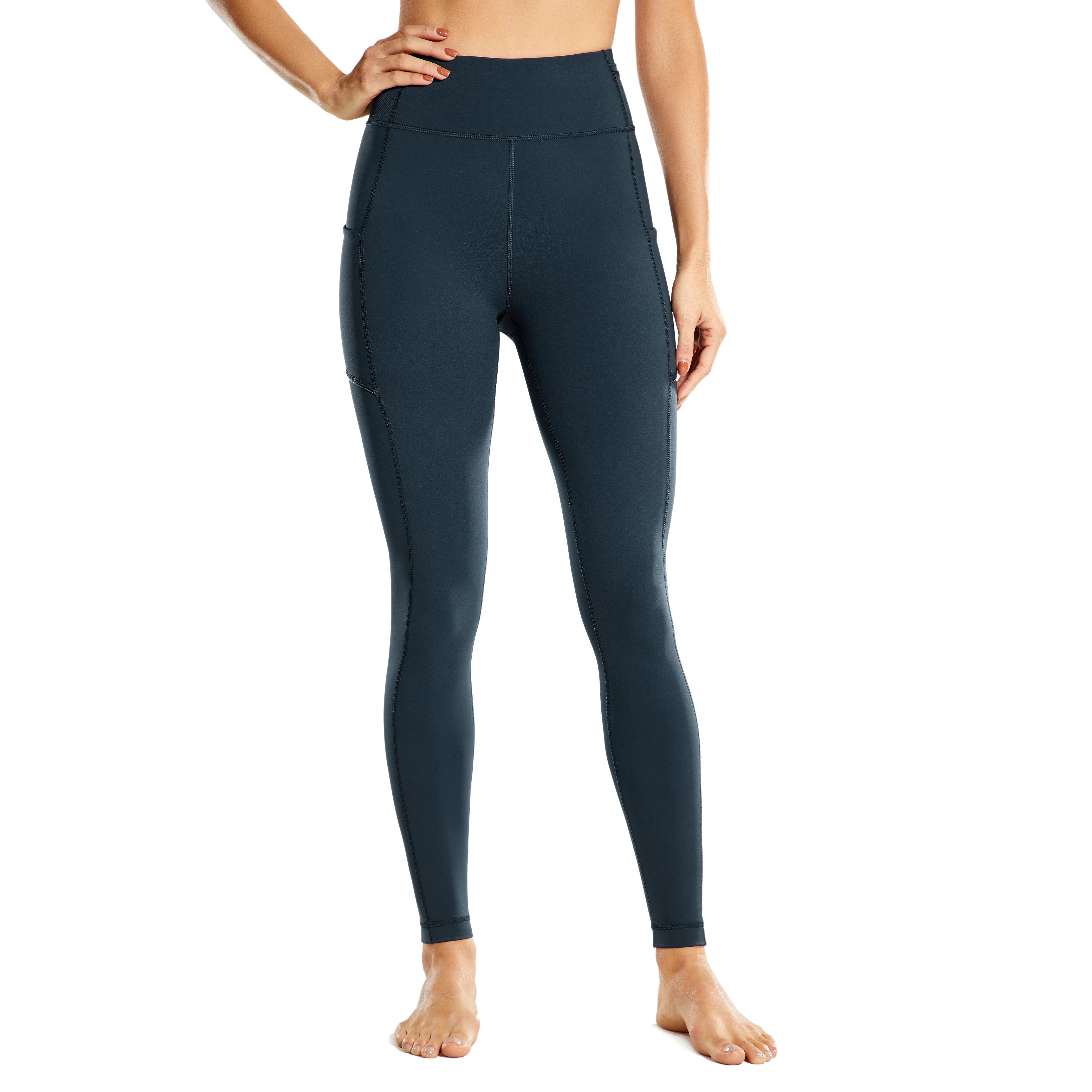 High Waisted Matte Brushed Women Yoga Leggings