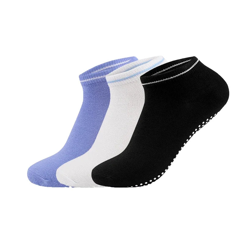 Women Non-Slip Grips Cotton Sock