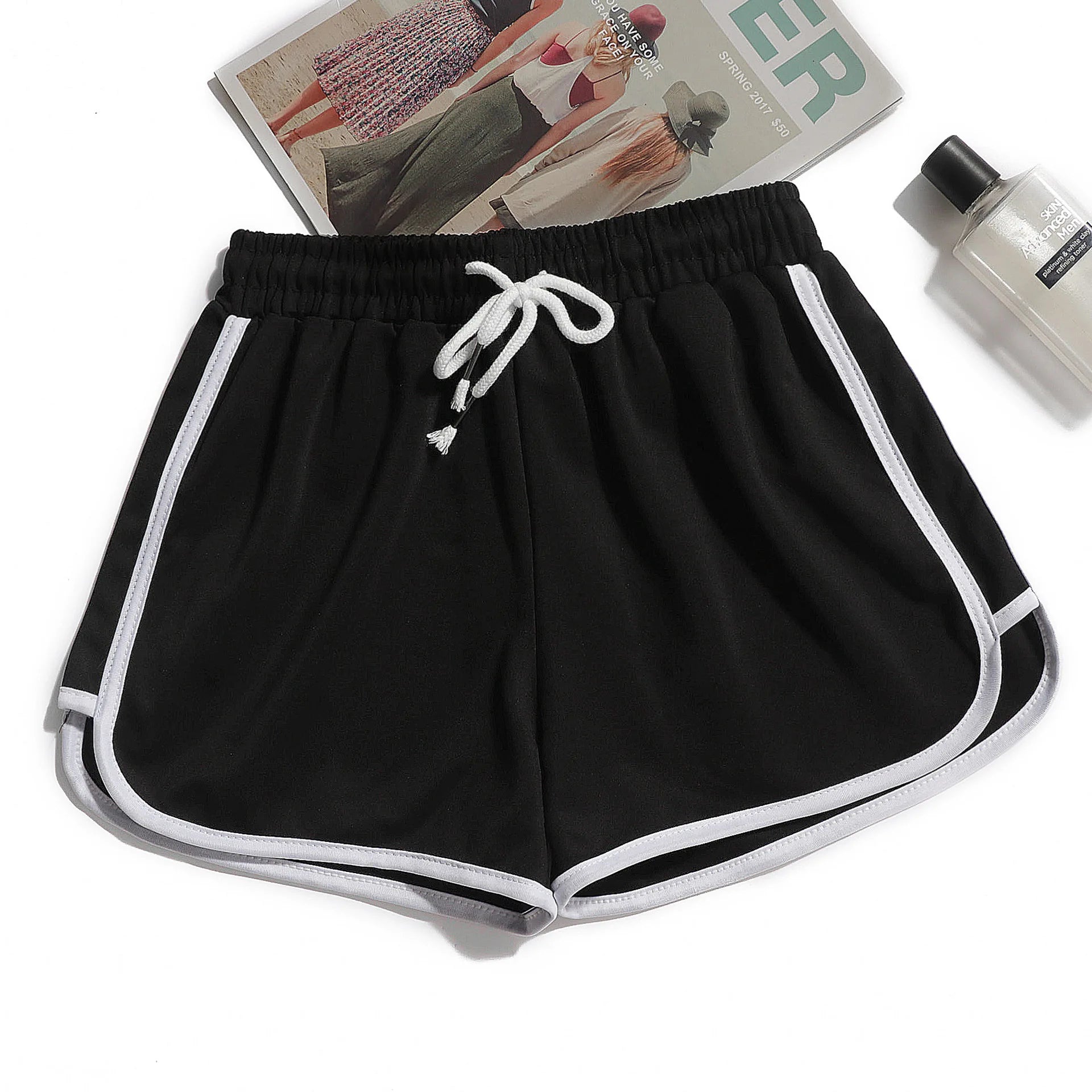 Women's Casual Solid Fashion Yoga Shorts